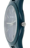Michael Kors Slim Runway Quartz Blue Dial Blue Steel Strap Watch For Women - MK4503 Authentic Buy Shop Now