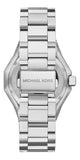 Michael Kors Raquel Three Hand Crystals Silver Dial Silver Steel Strap Watch For Women - MK4691 Authentic Buy Shop Now