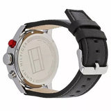 Tommy Hilfiger Trent Multifunction White Dial Black Leather Strap Watch for Men - 1791138 Authentic Buy Shop Now