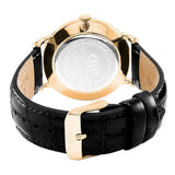Daniel Wellington Dapper Reading White Dial Black Leather Strap Watch For Women - DW00100118 Authentic Buy Shop Now