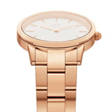 Daniel Wellington Iconic Link White Dial Gold Steel Strap Watch For Men - DW00100343 Authentic Buy Shop Now