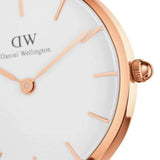 Daniel Wellington Petite Canterbury White Dial Three Tone Nylon Strap Watch For Women - DW00100357 Authentic Buy Shop Now