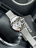 Guess Iconic Quartz Silver Dial Silver Mesh Bracelet Watch For Women - GW0527L1 Authentic Buy Shop Now