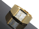 Emporio Armani Mother of Pearl Dial Gold Mesh Bracelet Watch For Men - AR2016 Authentic Buy Shop Now