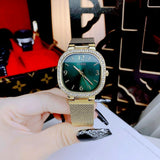 Guess Quartz Green Dial Gold Mesh Strap Watch For Women - GW0354L5 Authentic Buy Shop Now