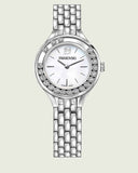 Swarovski Lovely Crystals Mini White Dial Silver Steel Strap Watch for Women - 5242901 Authentic Buy Shop Now