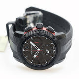 Burberry The Endurance Chronograph Black Dial Black Rubber Strap Watch For Men - BU9802 Authentic Buy Shop Now