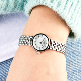 Tissot T Lovely Mother of Pearl Dial Silver Steel Strap Watch for Women - T140.009.11.111.00 Authentic Buy Shop Now