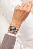Hugo Boss Allusion Rose Gold Dial Rose Gold Steel Strap Watch For Women - 1502418 Authentic Buy Shop Now