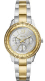 Fossil Stella Sport Multifunction Silver Dial Two Tone Steel Strap Watch for Women - ES5107 Authentic Buy Shop Now