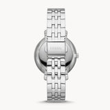 Fossil Jacqueline Multifunction Moonphase White Dial Silver Steel Strap Watch for Women - ES5164 Authentic Buy Shop Now