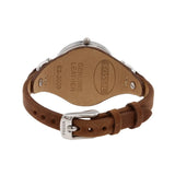 Fossil Georgia White Dial Brown Leather Strap Watch for Women - ES3060 Authentic Buy Shop Now