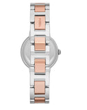 Fossil Virginia Rose Gold Dial Two Tone Steel Strap Watch for Women - ES3405 Authentic Buy Shop Now