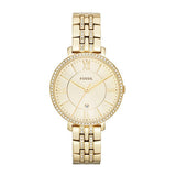 Fossil Jacqueline Gold Dial Gold Steel Strap Watch for Women - ES3547 Authentic Buy Shop Now
