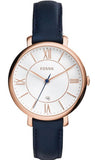 Fossil Jacqueline White Dial Blue Leather Strap Watch for Women - ES3843 Authentic Buy Shop Now