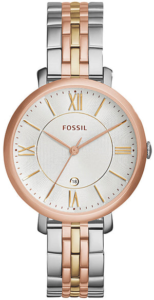 Fossil Jacqueline White Dial Two Tone Steel Strap Watch for Women - ES3844 Authentic Buy Shop Now