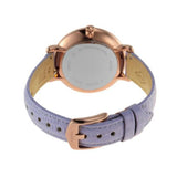 Fossil Jacqueline Purple Dial Purple Leather Strap Watch for Women - ES4814 Authentic Buy Shop Now