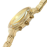 Fossil Neutra Chronograph Gold Dial Gold Steel Strap Watch for Women - ES5219 Authentic Buy Shop Now