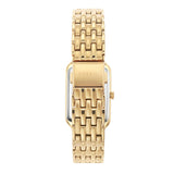 Fossil Raquel Three Hand Date White Dial Gold Steel Strap Watch For Women - ES5220 Authentic Buy Shop Now