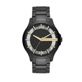 Armani Exchange Hampton Chronograph Black Dial Black Steel Strap Watch For Men - AX2192 Authentic Buy Shop Now