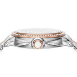 Emporio Armani Mia Three Hand Moonphase Mother of Pearl Dial Two Tone Steel Strap Watch For Women - AR11567 Authentic Buy Shop Now