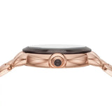 Emporio Armani Mia Quartz Brown Dial Rose Gold Steel Strap Watch For Women - AR11570 Authentic Buy Shop Now
