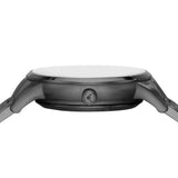 Emporio Armani Renato Automatic Blue Dial Grey Steel Strap Watch For Men - AR60056 Authentic Buy Shop Now