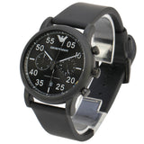 Emporio Armani Luigi Chronograph Black Dial Black Leather Strap Watch For Men - AR11133 Authentic Buy Shop Now