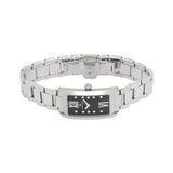 Maurice Lacroix Fiaba Black Dial Silver Steel Strap Watch for Women - FA2164-SS002-120 Authentic Buy Shop Now