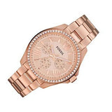 Fossil Cecile Rose Gold Dial Rose Gold Steel Strap Watch for Women - AM4483 Authentic Buy Shop Now
