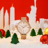 Fossil Jacqueline Quartz Rose Gold Dial Rose Gold Mesh Strap Watch for Women - ES4628 Authentic Buy Shop Now