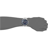 Fossil Grant Sport Chronograph Blue Dial Silver Steel Strap Watch for Men - FS5238 Authentic Buy Shop Now