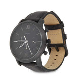 Fossil Neutra Chronograph Black Dial Black Leather Strap Watch for Men - FS5503 Authentic Buy Shop Now
