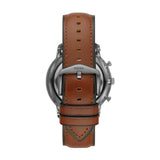 Fossil Neutra Chronograph Grey Dial Brown Leather Strap Watch for Men - FS5512 Authentic Buy Shop Now