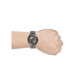 Fossil Garrett Chronograph Grey Dial Grey Steel Strap Watch for Men - FS5621 Authentic Buy Shop Now