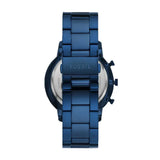 Fossil Neutra Chronograph Blue Dial Blue Steel Strap Watch for Men - FS5826 Authentic Buy Shop Now