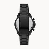 Fossil Bronson Chronograph Black Dial Black Steel Strap Watch for Men - FS5851 Authentic Buy Shop Now