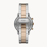 Fossil Neutra Chronograph Brown Dial Two Tone Steel Strap Watch for Men - FS5869 Authentic Buy Shop Now