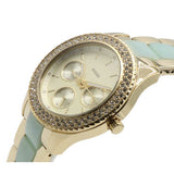 Fossil Stella Multifunction Gold Dial Two Tone Steel Strap Watch for Women - ES4757 Authentic Buy Shop Now