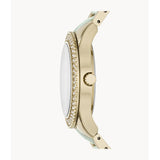 Fossil Stella Multifunction Gold Dial Two Tone Steel Strap Watch for Women - ES4757 Authentic Buy Shop Now