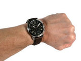 Fossil Grant Chronograph Black Dial Brown Leather Strap Watch for Men - FS4813 Authentic Buy Shop Now