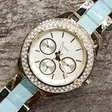 Fossil Stella Multifunction Gold Dial Two Tone Steel Strap Watch for Women - ES4757 Authentic Buy Shop Now