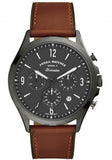 Fossil Forrester Chronograph Grey Dial Brown Leather Strap Watch for Men - FS5815 Authentic Buy Shop Now