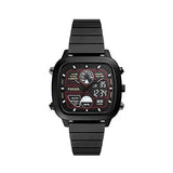 Fossil Retro Analog-Digital Black Dial Black Steel Strap Watch for Men - FS5891 Authentic Buy Shop Now
