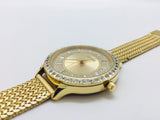 Guess Soiree Diamonds Gold Dial Gold Mesh Bracelet Watch for Women - GW0402L2 Authentic Buy Shop Now