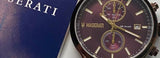 Maserati Epoca Chronograph Brown Dial Brown Leather Watch For Men - R8871618006 Authentic Buy Shop Now