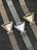 Guess Fame Diamonds Silver Dial Silver Mesh Bracelet Watch for Women - GW0508L1 Authentic Buy Shop Now