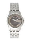 Gucci G Timeless Brown Dial Silver Steel Strap Watch For Women - YA126503 Authentic Buy Shop Now
