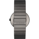 Gucci G Interlocking Quartz Grey Dial Grey Steel Strap Watch For Men - YA133210 Authentic Buy Shop Now