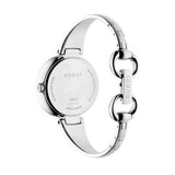 Gucci Guccissima Black Dial Silver Steel Strap Watch For Women - YA134301 Authentic Buy Shop Now
